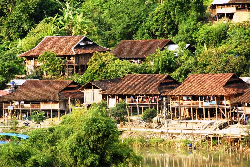 Bản người Tày, Bình Liêu, Quảng Ninh 